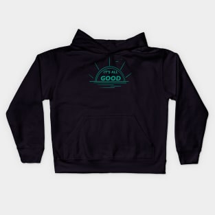 Summer sun good sun Kids Hoodie